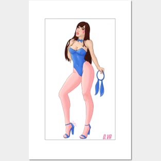 D.Va Bunny Suit Posters and Art